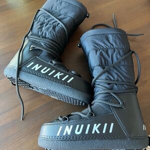 Inuikii Black Mountain High Snow Boots, brand new!